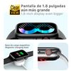 Smartwatch Dam T900 Pro 8 Con Pantalla De 1,8 Hr, Monitor Cardiaco Y De O2 En Sangre. Varios Modos Deportivos, Notificaciones De Apps. 4,8x1,3x5 Cm. Color: Rosa