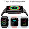 Smartwatch Dam T900 Pro 8 Con Pantalla De 1,8 Hr, Monitor Cardiaco Y De O2 En Sangre. Varios Modos Deportivos, Notificaciones De Apps. 4,8x1,3x5 Cm. Color: Rosa