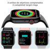 Smartwatch Dam T900 Pro 8 Con Pantalla De 1,8 Hr, Monitor Cardiaco Y De O2 En Sangre. Varios Modos Deportivos, Notificaciones De Apps. 4,8x1,3x5 Cm. Color: Verde Oscuro