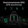 Smartwatch Dam  Alpha Pro Con Gps, Monitor Cardiaco. Varios Modos Deportivos, Notificaciones De Apps. 4,4x1,2x4,8 Cm. Color: Negro