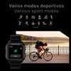 Smartwatch Dam  Alpha Pro Con Gps, Monitor Cardiaco. Varios Modos Deportivos, Notificaciones De Apps. 4,4x1,2x4,8 Cm. Color: Negro