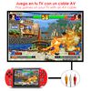 Consola De Videojuegos X7 64 Bits, Juegos Preinstalados, Pantalla 4,3", Cámara Integrada