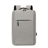 Mochila Dam Para Laptop Con Interfaz De Carga Usb. 30x13x48 Cm. Color: Gris