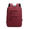 Mochila Dam Para Laptop Con Interfaz De Carga Usb. 28x12x42 Cm. Color: Rojo