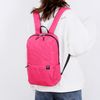 Mini Mochila Dam Impermeable. 23x11x35 Cm. Color: Rosa