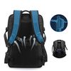 Mochila Dam Expandible 36l/50l Con Capa Impermeable, Porta Laptop 17,3". Toma Usb Exterior. 51x24x34 Cm. Color: Negro