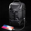 Mochila Dam Multi Compartimento Con Capa Impermeable. Toma Exterior Usb. Adaptable A Trolley. 46x15x30 Cm. Color: Negro