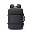 Mochila Multi Compartimento Dam, Porta Laptop 15,6". Capa Impermeable. Adaptable A Trolley. Toma Usb Externa. 31x13x45 Cm. Color: Negro