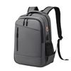 Mochila Dam Multi Compartimento, Porta Laptop 15,6". Capa Impermeable. Adaptable A Trolley. Toma Usb Externa. 30x12x45 Cm. Color: Gris