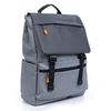 Mochila Dam Multi Compartimento, Porta Laptop 15,6". Capa Impermeable. Adaptable A Trolley. Toma Usb Externa Oculta. Repelente Al Agua. 31x14x43 Cm. Color: Gris