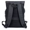 Mochila Dam Multi Compartimento, Porta Laptop 13". Capa Impermeable. Adaptable A Trolley. Repelente Al Agua. 31x14x40 Cm. Color: Negro