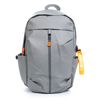 Mochila Dam Multi Compartimento, Porta Laptop 13". Capa Impermeable. Adaptable A Trolley. Toma Usb Externa. Repelente Al Agua. 31,14x15x43 Cm. Color: Gris