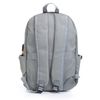 Mochila Dam Multi Compartimento, Porta Laptop 13". Capa Impermeable. Adaptable A Trolley. Toma Usb Externa. Repelente Al Agua. 31,14x15x43 Cm. Color: Gris