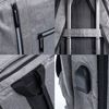 Dam Mochila Cabina Multi Compartimento, Porta Laptop 17". Adaptable A Trolley. Toma Usb Externa Oculta. 30x14x42 Cm. Color: Gris