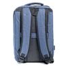 Dam Mochila Cabina Multi Compartimento, Porta Laptop 17". Adaptable A Trolley. Toma Usb Externa Oculta. 30x14x42 Cm. Color: Azul