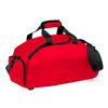 Bolso Mochila Dam Viaje Nylon 430d. Compartimento Portazapatos 47x25x24 Cm. Color: Rojo