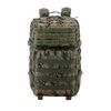 Mochila Táctica Militar Dam De 45 Litros Con Sistema Molle De Gran Capacidad E Impermeable. Perfecta Para Emergencias, Días De Caza, Senderismo Y Acampadas. 33x29x45 Cm. Color: Camuflaje Verde