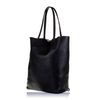 Firenze Artegiani Sibari Bolso Shopper Mujer.piel Auténtica Dollaro   Fabricado En Italia 27x13x37 Cm. Color: Negro