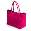 Bolso Shopper Firenze Artegiani Annagrazia Mujer.piel Auténtica Gamuza   Fabricado En Italia 40x20x30 Cm. Color: Fucsia