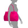 Bolso Shopper Firenze Artegiani Annagrazia Mujer.piel Auténtica Gamuza   Fabricado En Italia 40x20x30 Cm. Color: Fucsia