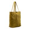 Bolso Shopper Firenze Artegiani Sefora Mujer.piel Auténtica Gamuza   Fabricado En Italia 29x14x35 Cm. Color: Verde Oliva