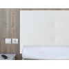 Cabecero Blanco Venus, Acolchado Polipiel Premium -cama 140/150- Win Rest