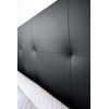 Cabecero Negro Aurora, Polipiel De Alta Gama - Cama 90cm- Win Rest