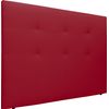 Cabecero Rojo Aurora, Polipiel De Alta Gama - Cama 80cm - Win Rest