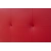 Cabecero Rojo Aurora, Polipiel De Alta Gama - Cama 80cm - Win Rest