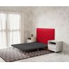 Cabecero Rojo Aurora, Polipiel De Alta Gama - Cama 80cm - Win Rest