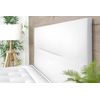 Cabecero Blanco Mar, Acolchado Polipiel Premium -cama 90cm- Win Rest