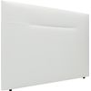 Cabecero Blanco Mar, Acolchado Polipiel Premium -cama 90cm- Win Rest