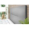 Cabecero Plata Mar, Acolchado Polipiel Premium -cama 80cm- Win Rest