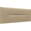 Cabecero Beige River, Polipiel Premium -cama 135/140- Win Rest