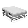 Somier Metálico Flexy 135x190 + Colchón Viscoelástico Poseidón  Altura 25 Cm - Win Rest