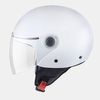 Casco Mt Street Solid Blanco Perla Brillo Talla/s