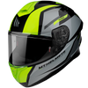 Casco Mt Ff106pro Targo Pro Sound A3 Amarillo Fluor Brillo S