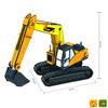 Set 3 Puzzles 3d - Modelos Excavadora/bulldozer/apisonadora - 50 Pzas C/u