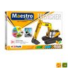 Set 3 Puzzles 3d - Modelos Excavadora/bulldozer/apisonadora - 50 Pzas C/u