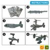 3 Puzzles 3d - Aircraft Mv/destructor Naval Arleigh Burke/dron - 50 Pzas C/u