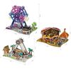 Set 3 Puzzles 3d -atracción Noria/barco Pirata/circo - 50 Piezas C/u