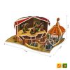 Set 3 Puzzles 3d -atracción Noria/barco Pirata/circo - 50 Piezas C/u