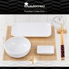 Set Sushi De 12 Piezas  Porcelana / Bambú / Madera Bergner Foodies Bicolor