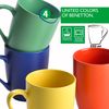 Set 8 Piezas: 4pcs Tazas 330ml Y 4pcs Bowls 650ml, Loza, Casa Benetton