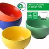 Set 8 Piezas: 4pcs Tazas 330ml Y 4pcs Bowls 650ml, Loza, Casa Benetton