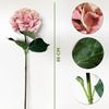 Pack De 12 Ramos De Hortensias Wellhome Con Tacto Natural 88cm Rosa