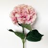 Pack De 12 Ramos De Hortensias Wellhome Con Tacto Natural 88cm Rosa