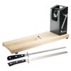 Jamonero Con Afilador Y Cuchillo Acero Inox Bergner Masterpro Foodie