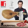 Jamonero Bergner Masterpro 62x19.5x3,3 Cm Con Cuchillo 16cm Acero Inox