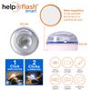 Luz Emergencia V16 Homologada Help Flash Smart Con 2 Martillos Seguridad